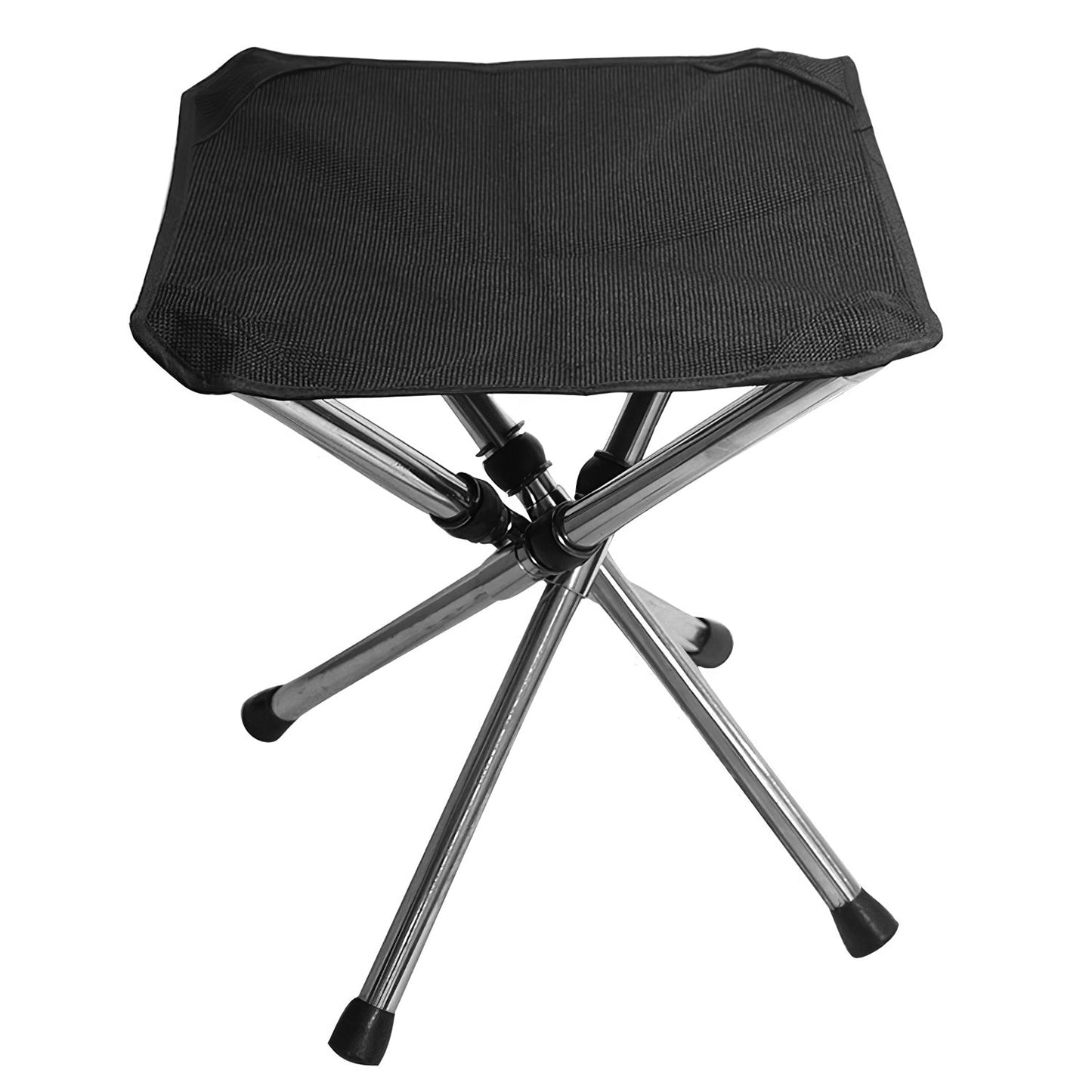 1Pc Foldable Camping Stool Retractable Portable Folding Chair Easy Setup Lightweight Backpacking Stool Carry Bag Fishing Camping Hiking Bbq